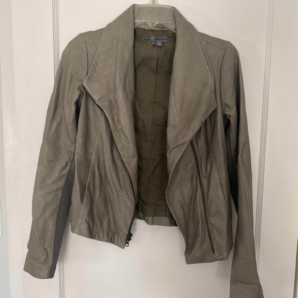 Vince Leather Jacket